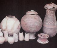 harappa burial pottery